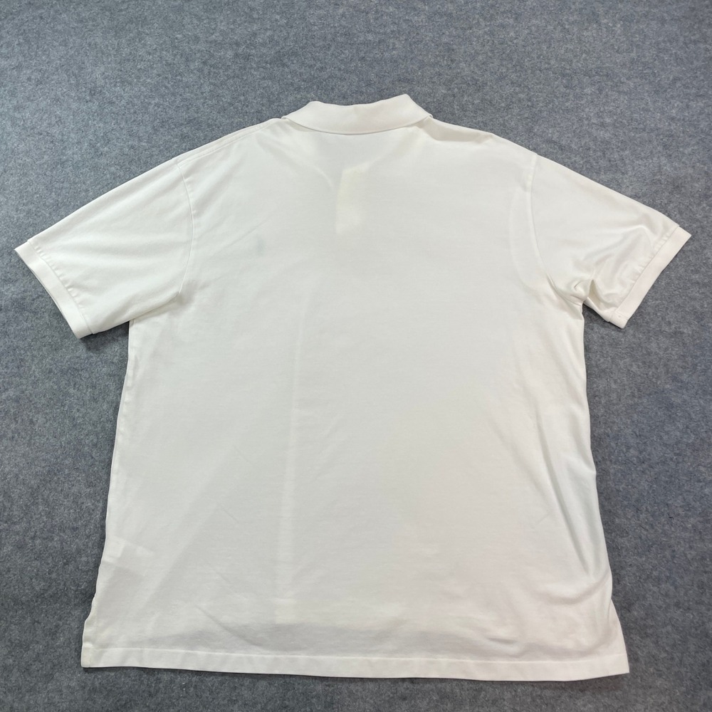 Polo Ralph Lauren Mens Polo Shirt 2XB White Short Sleeve - Picture 3 of 13